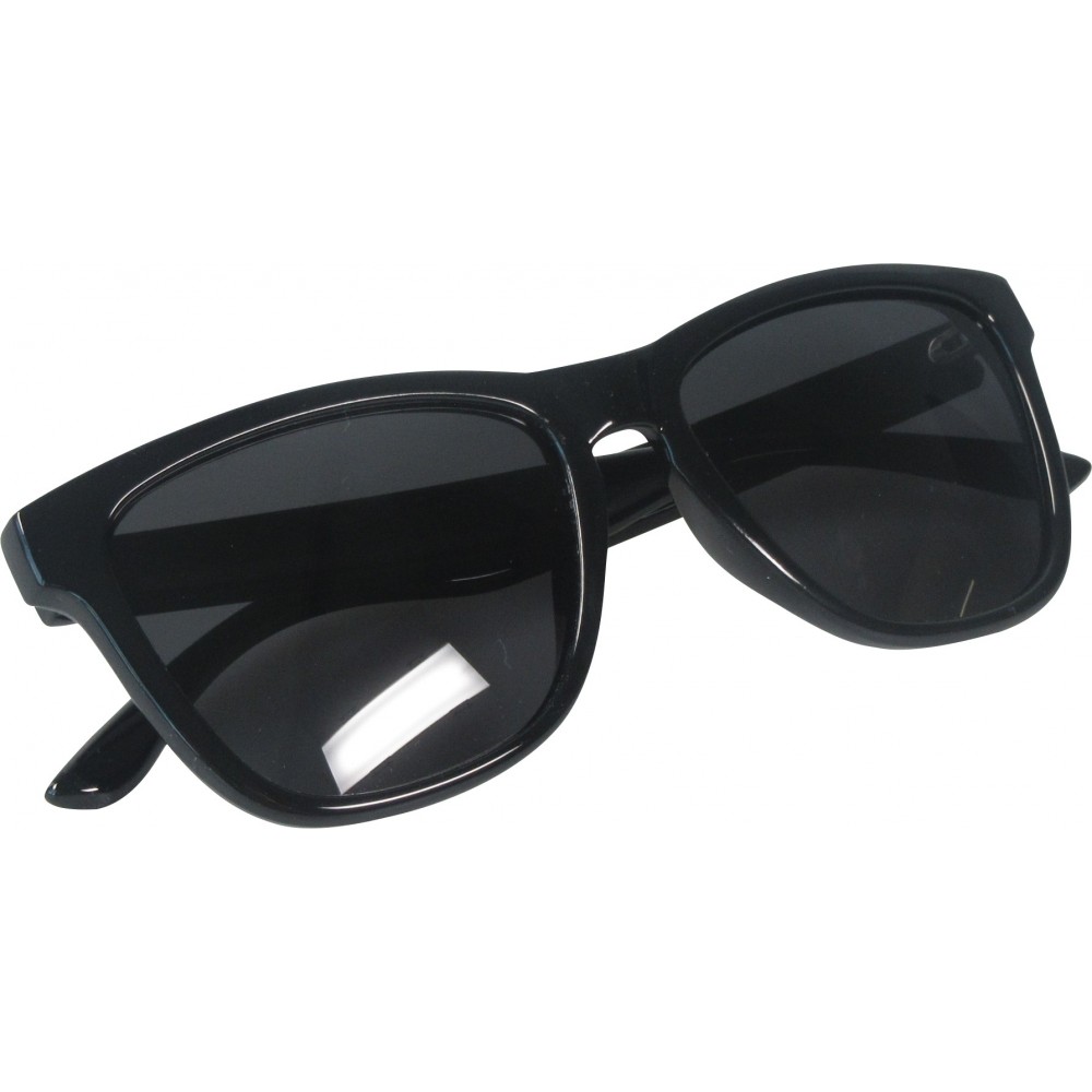 Lunettes de soleil UV400 avec cadre en plastique PhoneLook - Noir