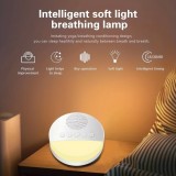 Schlafgerät Beruhigende Weißrauschmaschine mit integrierter LED-Nachtlicht für entspannten Schlaf von Baby, Kind und Erwachsenem