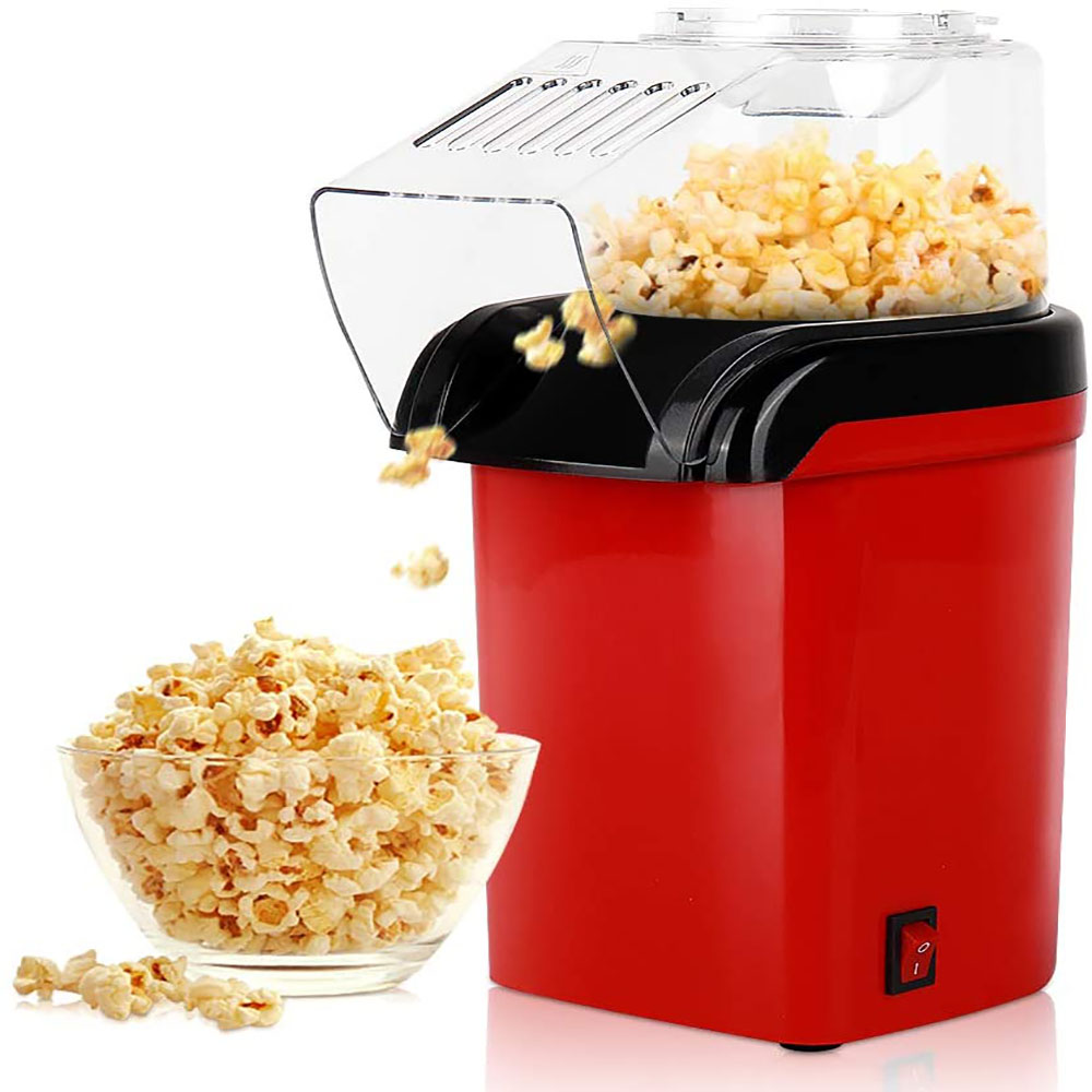 Popcorn Maschine Retro style vintage 90er Jahre Popcorn maker für Zuhause - Rot