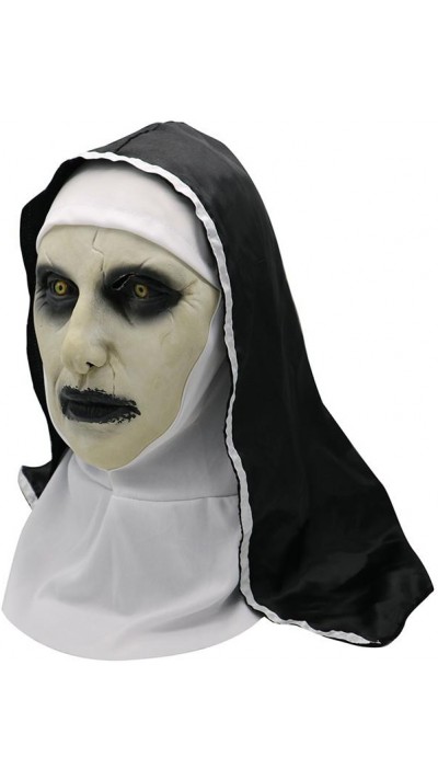Furchterregende Halloween Maske Nonne "The Nun" Horror Film Universalgrösse