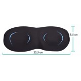 Reise Schlafmaske 3D Flugzeug - Schaum/Stoff bequem und leicht - Violet