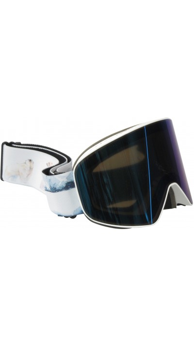 Ski- & Snowboard Maske Snowledge stylische Schutzbrille mit UV-Schutz und Anti-fog Verarbeitung  - Nr. 10