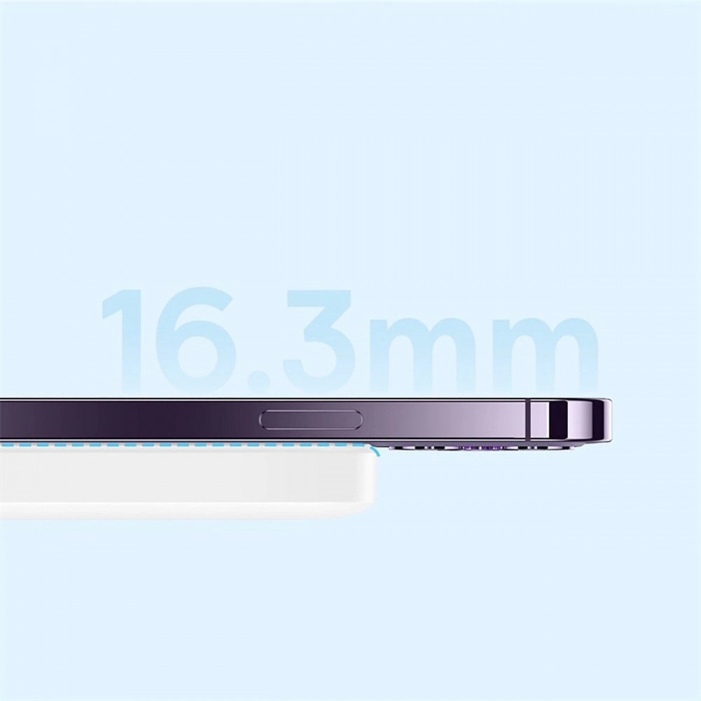 Baseus MagSafe 6000mAh Power Bank Mini Externe 20W mit USB-C Kabel - Weiss