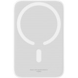 Baseus MagSafe 6000mAh Power Bank Mini Externe 20W mit USB-C Kabel - Weiss