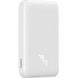 Baseus MagSafe 6000mAh Power Bank Mini Externe 20W mit USB-C Kabel - Weiss