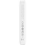 Baseus MagSafe 6000mAh Power Bank Mini Externe 20W mit USB-C Kabel - Weiss