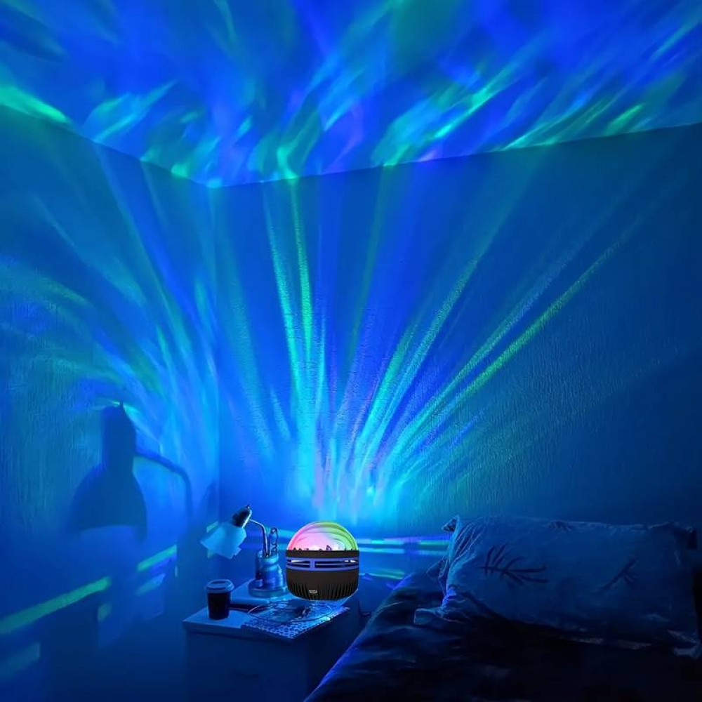 Mini Sternenhimmel und Aurora Projector Beamer Heimkino Lichtspiel mit Fernbedienung