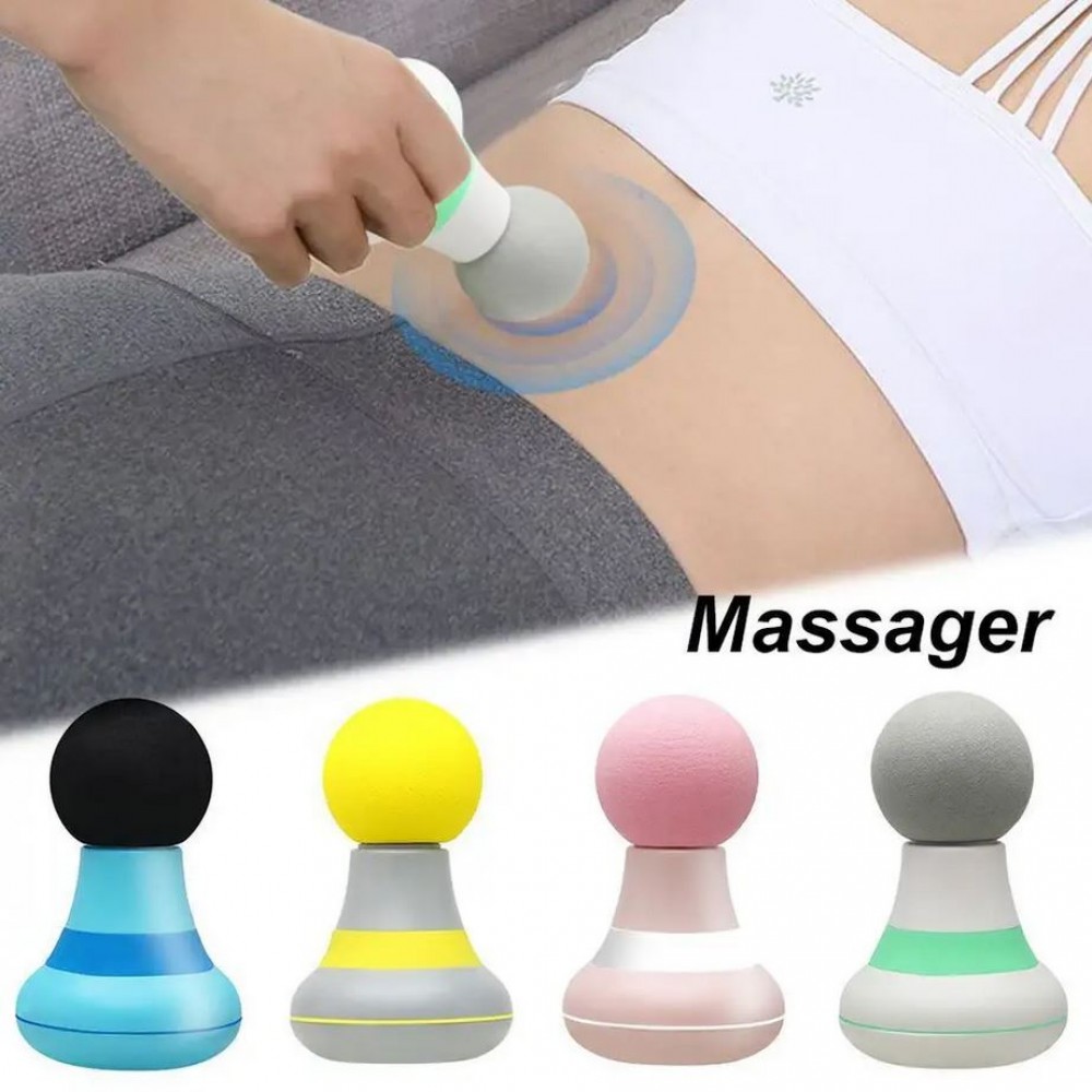 Mini pocket elektronisches Muskel Massagegerät Yoga / Fitness / Sport - Weiss/grün