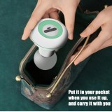 Mini pocket elektronisches Muskel Massagegerät Yoga / Fitness / Sport - Weiss/grün