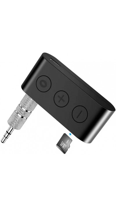 Mini Bluetooth 5.0 Audio Empfänger BR03 mit TF Kartenslot und AUX 3.5mm Anschluss fürs Auto