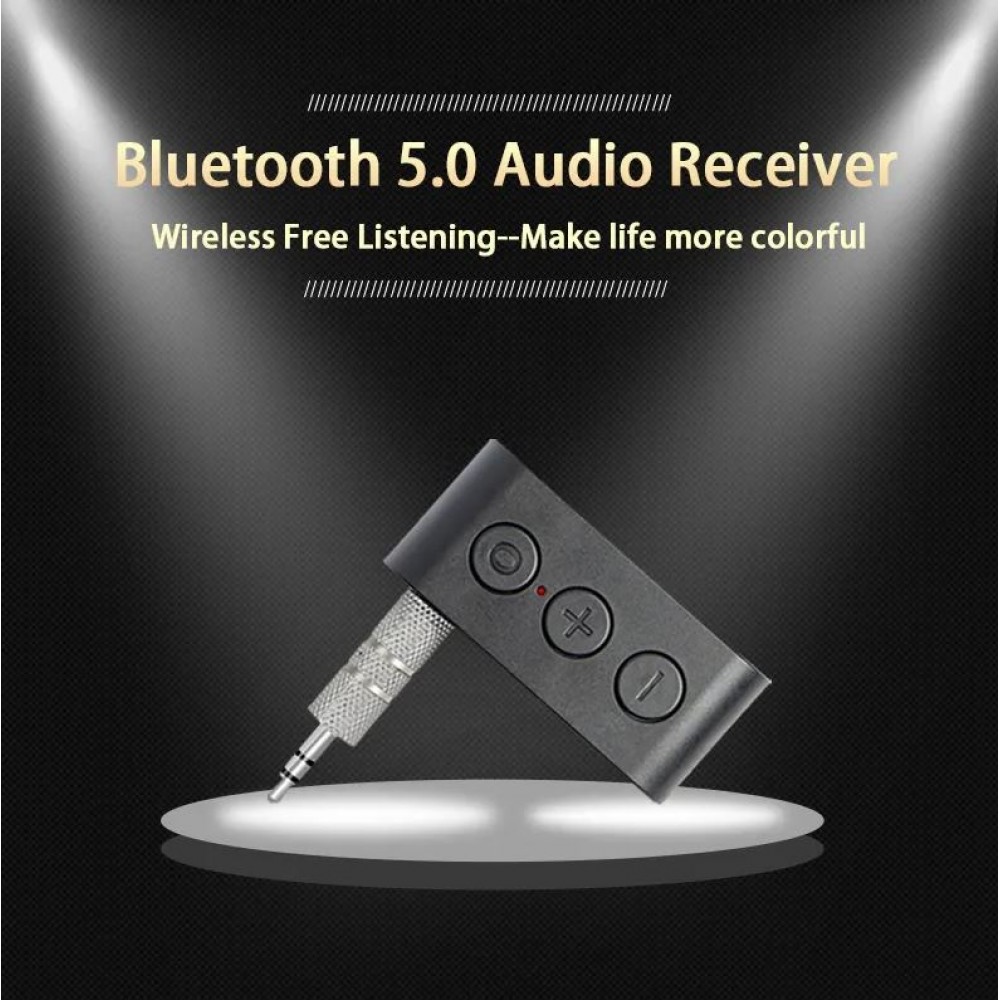 Mini Bluetooth 5.0 Audio Empfänger BR03 mit TF Kartenslot und AUX 3.5mm Anschluss fürs Auto