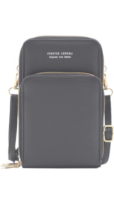 Mini elegante Handtasche universal Transporttüte für Smartphone - Grau