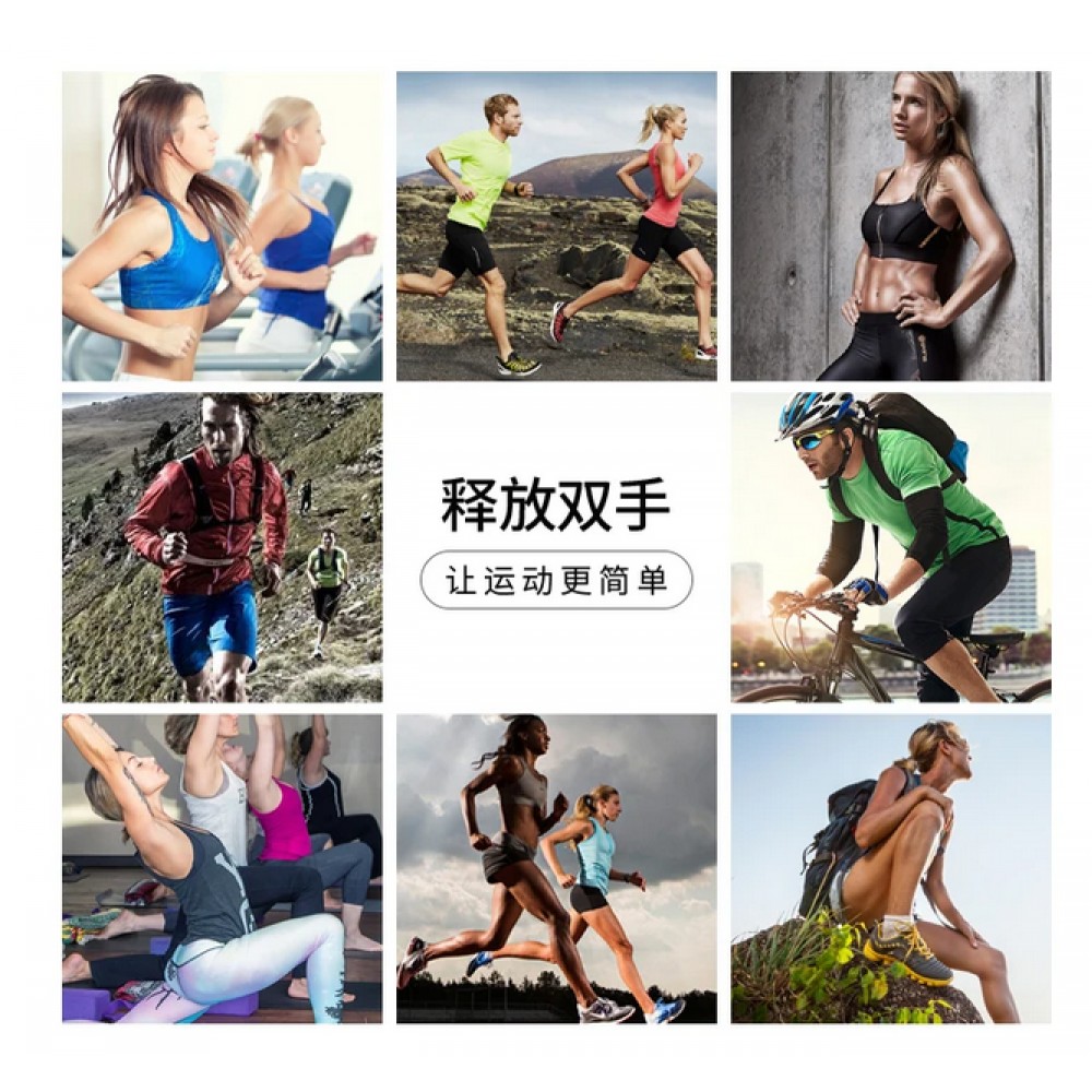 Ultraleichte Mini-Schultertasche 3 Taschen mit Reißverschluss und abnehmbarem Riemen - Dunkelblau