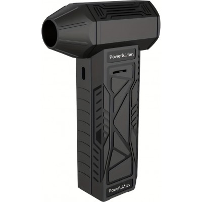 Hochgeschwindigkeits Mini Turbofan Handventilator (130000 U/min) Tragbarer Ventilator - Schwarz