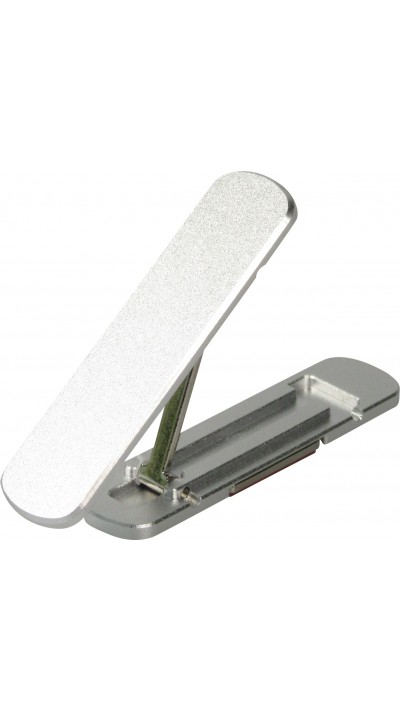 Mini Smartphone & Tablet Halter faltbar Aluminium Desktop Ständer - Silber
