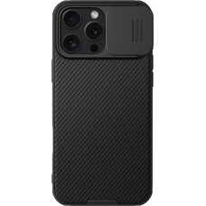 iPhone 16 Pro Max Case Hülle - Nillkin CamShield Pro Magnetic Case mit MagSafe - Schwarz