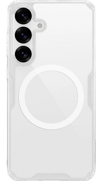 Galaxy S25 Case Hülle - Nillkin Nature TPU Pro mit MagSafe - Transparent