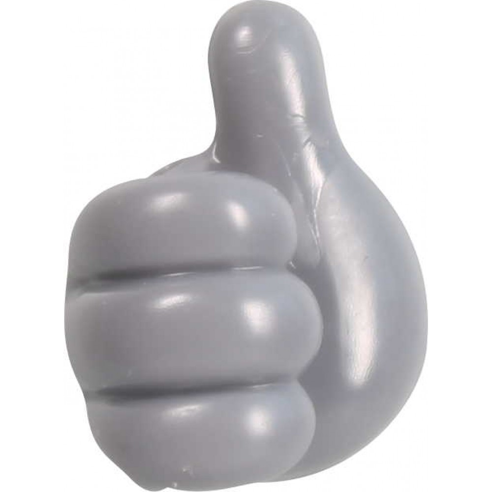 Witzige Silikon Kabel Organizer Thumbs-Up für Ladekabel, Schlüssel u.m. - Grau