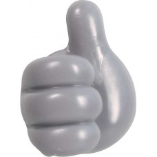 Witzige Silikon Kabel Organizer Thumbs-Up für Ladekabel, Schlüssel u.m. - Grau