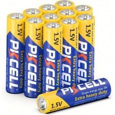 PKCELL 12er Pack AAA 1.5V Zink-Kohlenstoff Batterien nicht wiederaufladbar