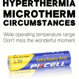 PKCELL 12er Pack AAA 1.5V Zink-Kohlenstoff Batterien nicht wiederaufladbar