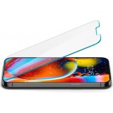 Spigen Glas.tR EZ Fit 2er Pack Schutzfolien mit einfachem Installationssystem - iPhone 13 / 13 Pro / 14 / 16e