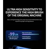 2er-Pack Anti-Spy Schutzscheiben mit automatischem Schnellmontageset und Staubschutz - iPhone 17 Pro