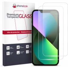 2er Set Panzer Glas Displayschutzfolie - iPhone 13