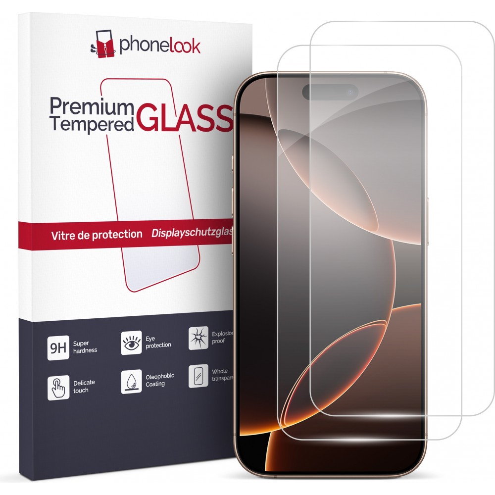 2er Set Panzer Glas Displayschutzfolie - iPhone 7 / 8 / SE (2020, 2022)