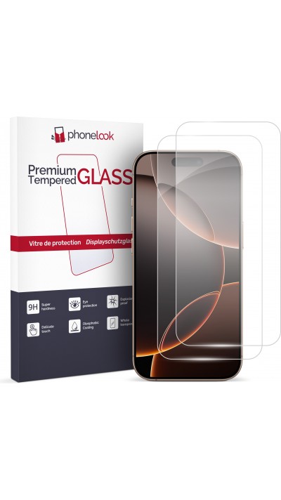 2er Set Panzer Glas Displayschutzfolie - iPhone 7 / 8 / SE (2020, 2022)
