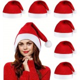 3er Set Weihnachtsmützen für Feste und Weihnachtsdekoration