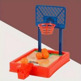 Kleines Tisch-Finger-Basketball Spiel für Zuhause oder im Büro für 1 oder mehrere Spieler - Blau rot