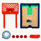 Kleines Tisch-Finger-Basketball Spiel für Zuhause oder im Büro für 1 oder mehrere Spieler - Blau rot