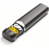 Woche Pillendose tragbar 7 Tage kompakte Medikamenten-Dispenser - Schwarz