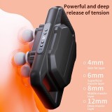 Pistolet de massage musculaire profond &agrave; 6 t&ecirc;tes