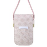 Guess Universaltasche mit integriertem Schulterriemen und Kartenhalter - Hellrosa