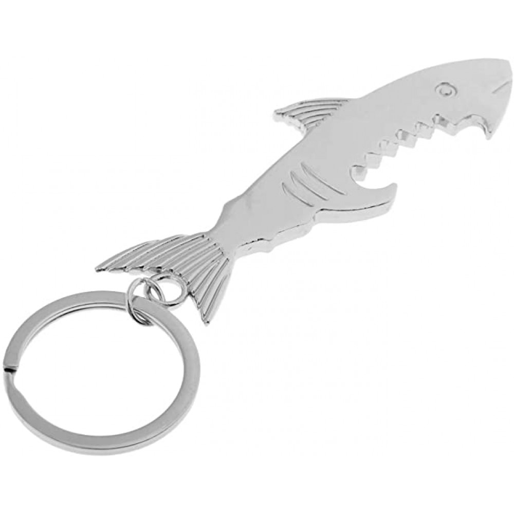 Porte-clés / bijoux universel requin - décapsuleur bouteille bière / soda - poisson