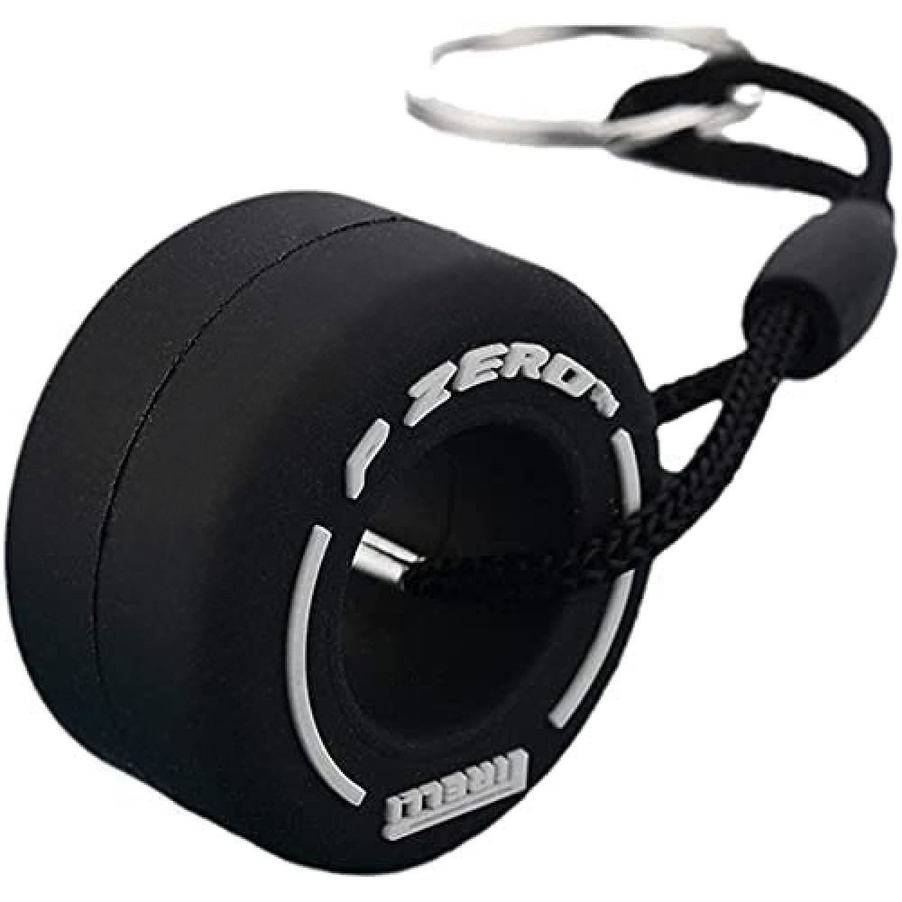 Universeller Schlüsselanhänger / Schlüsselring - Pneu "P Zero" Pirelli F1 Sport - Weiss