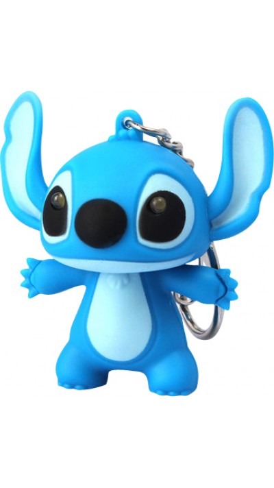 Universeller Schlüsselanhänger / Schlüsselring - Lilo & Stitch Figur Stitch - Blau