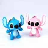 Universeller Schlüsselanhänger / Schlüsselring - Lilo & Stitch Figur Stitch - Rosa