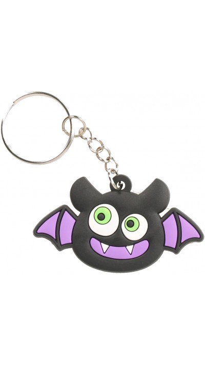 Lustiger universal Halloween Schlüsselanhänger verrückte Fledermaus