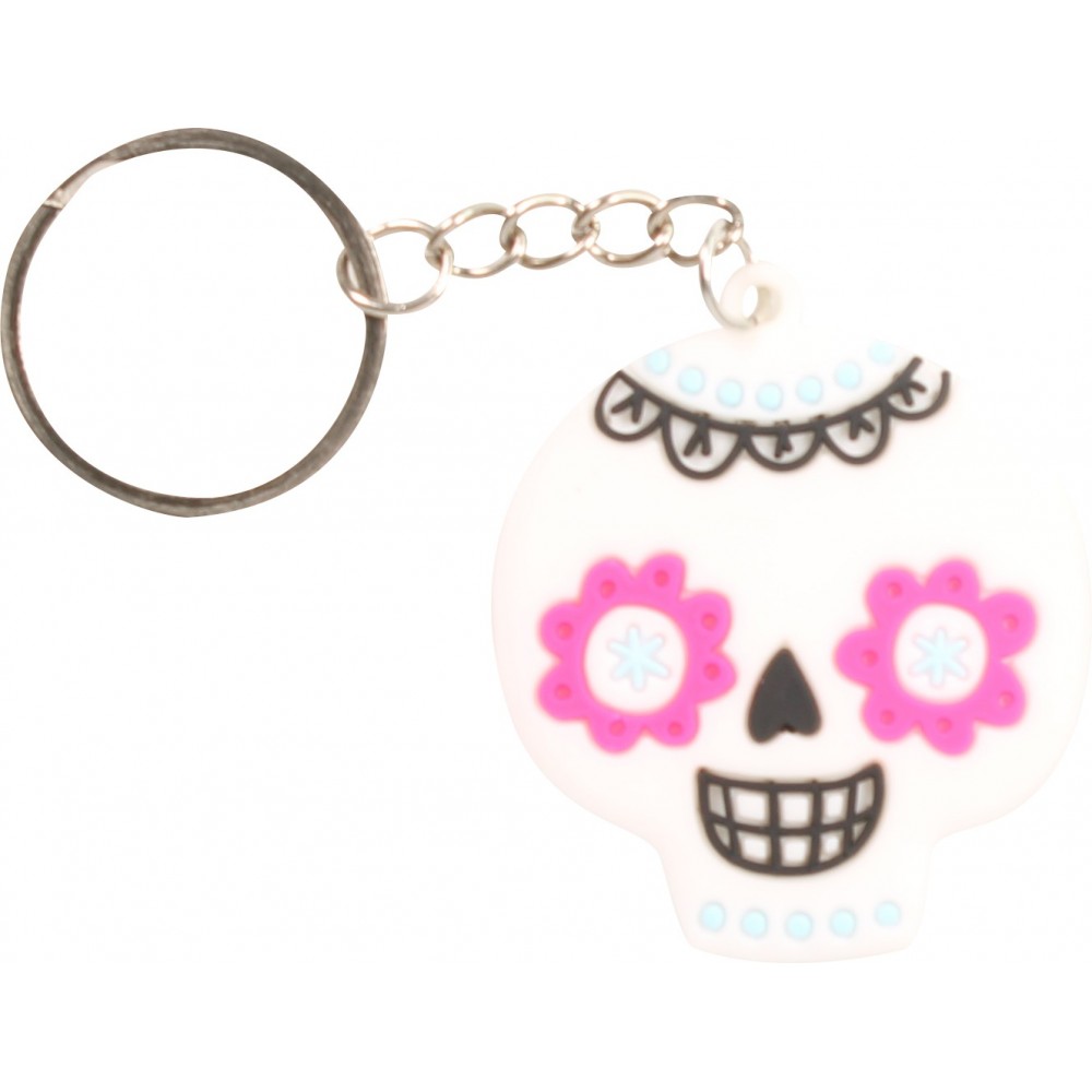 Lustiger universal Halloween Schlüsselanhänger Totenkopf