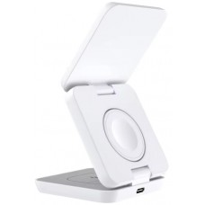 PowerSafe kompakte 3-in-1-Ladestation MagSafe (iPhone, Apple Watch, AirPods) - Weiss