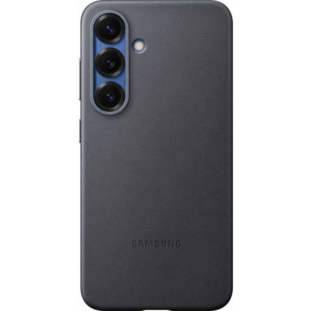 Coque Samsung Galaxy S25 - Premium en cuir vegan Backcover KindSuit - Noir