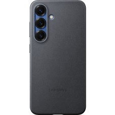 Coque Samsung Galaxy S25 - Premium en cuir vegan Backcover KindSuit - Noir