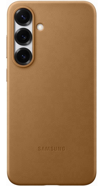 Coque Samsung Galaxy S25+ - Premium en cuir vegan Backcover Kindsuit - Or