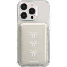 Premium magnetischer Kartenhalter mit starker Haftung - Kompatibel mit Apple MagSafe  - Design nr 10