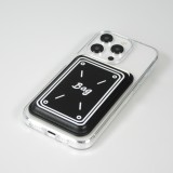 Premium magnetischer Kartenhalter mit starker Haftung - Kompatibel mit Apple MagSafe  - Design nr 2