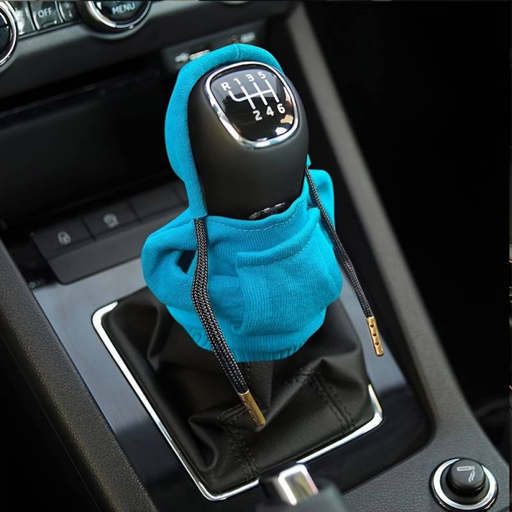 Universeller und dekorativer Mode-Kaputzenpullover - Jacke für Gangschalter im Fahrzeug - Weiss