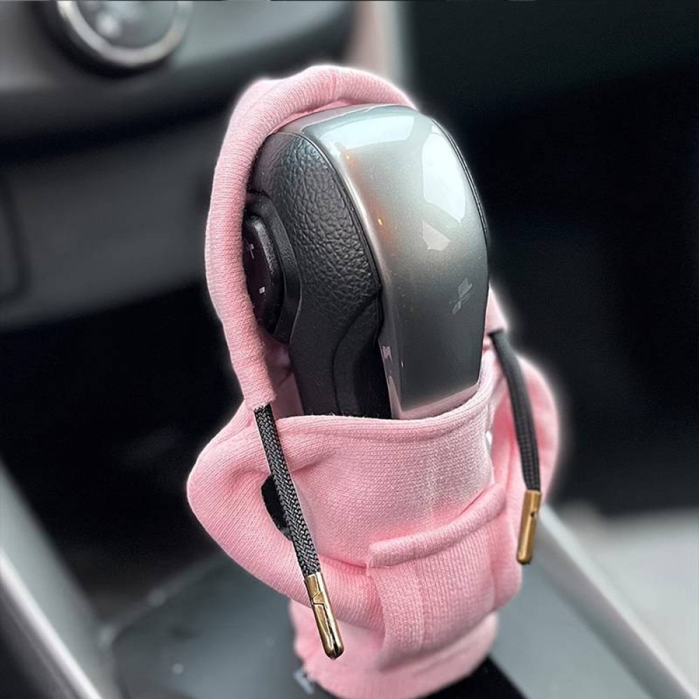 Universeller und dekorativer Mode-Kaputzenpullover - Jacke für Gangschalter im Fahrzeug - Weiss
